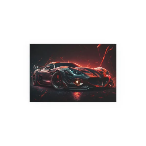 Black -Red Sport Car Poster - Image 10