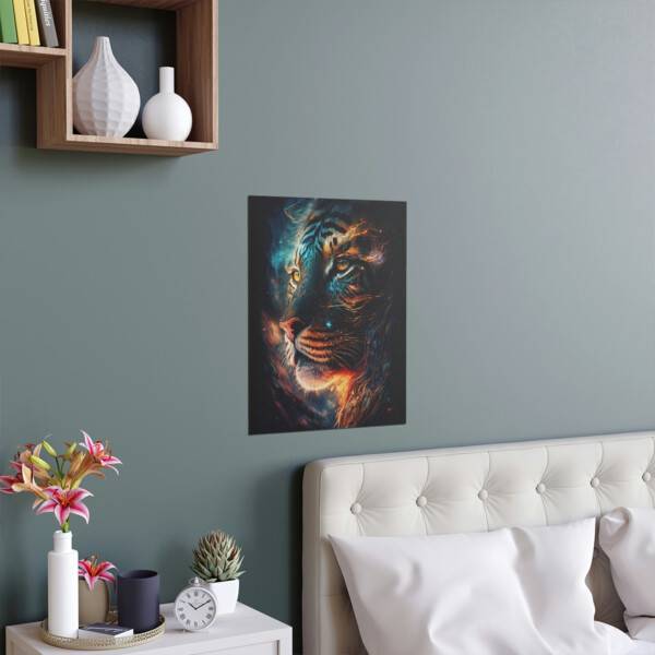 Tiger Space Silk Poster - Image 14