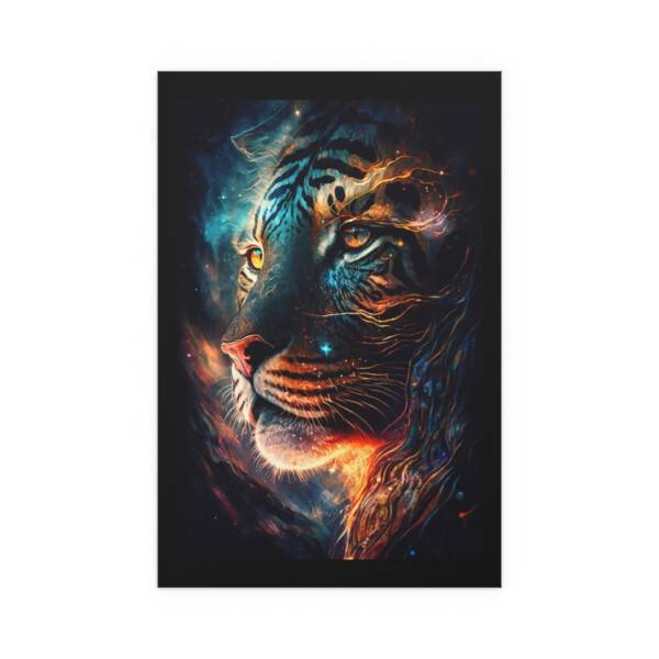 Tiger Space Silk Poster - Image 16