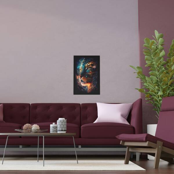 Tiger Space Silk Poster - Image 18