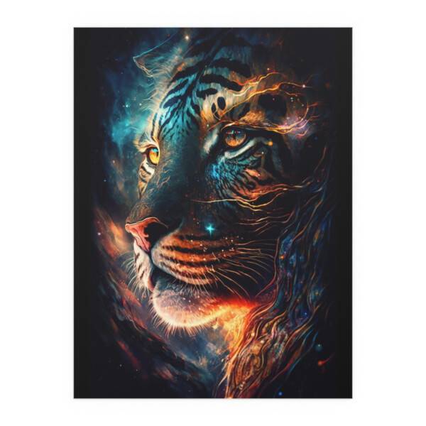 Tiger Space Silk Poster - Image 19