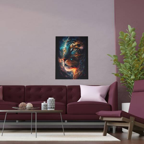 Tiger Space Silk Poster - Image 21