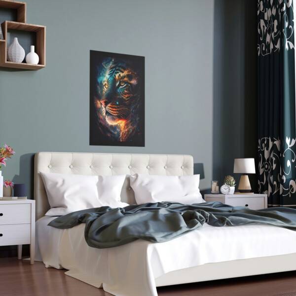 Tiger Space Silk Poster - Image 23