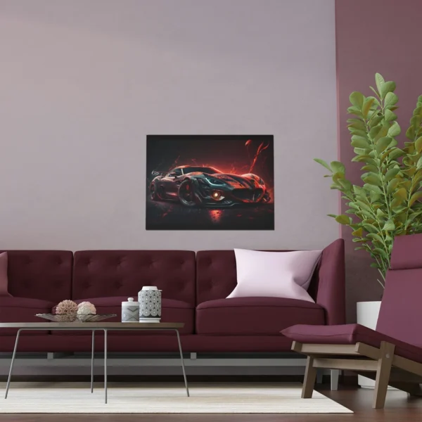 Black -Red Sport Car Poster - Image 27