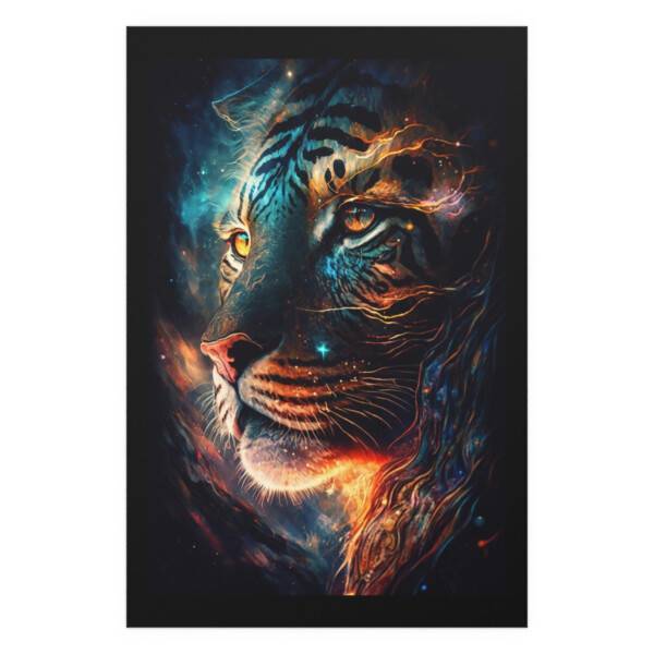 Tiger Space Silk Poster - Image 28