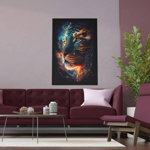 Tiger Space Silk Poster - Image 30