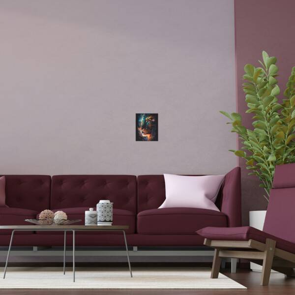 Tiger Space Silk Poster - Image 6