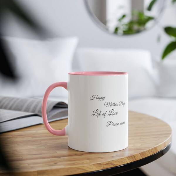 NamePicture Personalization Mothers Day  Mug - Image 7
