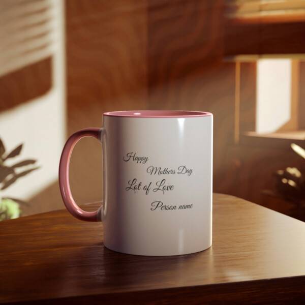 NamePicture Personalization Mothers Day  Mug - Image 8