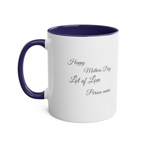 NamePicture Personalization Mothers Day  Mug - Image 62