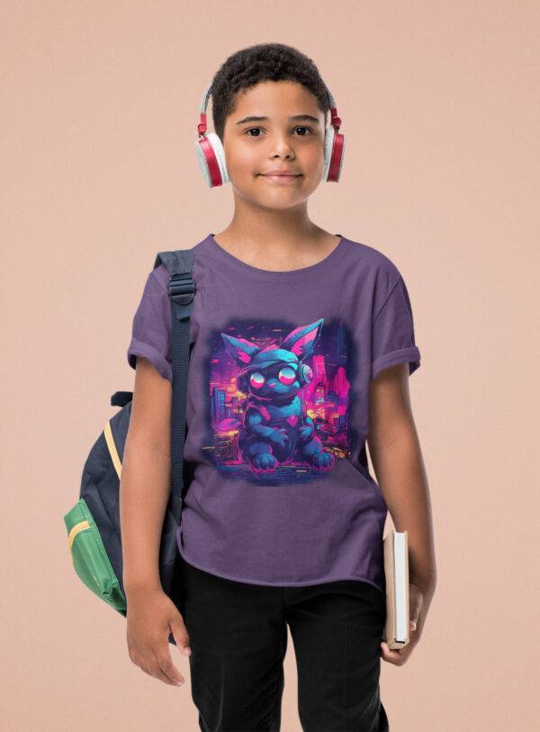 Kids Squirrel Drawing Tee - Image 13