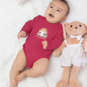 My Little Flower Infant Long Sleeve Bodysuit