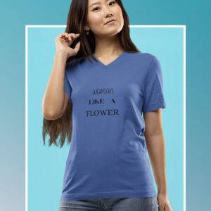 Woman Like A Flower T-shirt