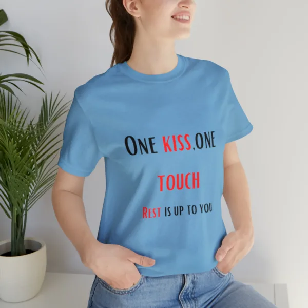One Kiss One Touch Couple T Shirts - Image 15