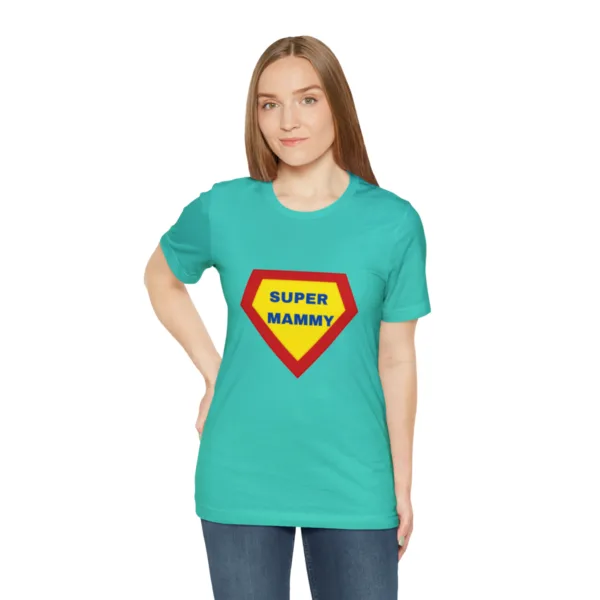 Awesome Super Mom Women's T-shirt - Image 3