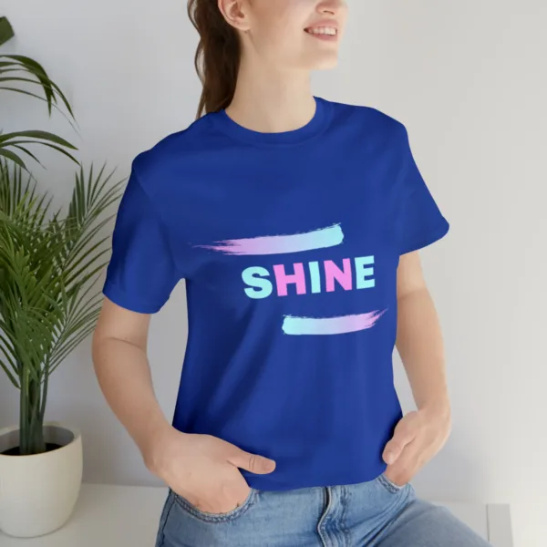 Unisex SHINE T-shirt - Image 2