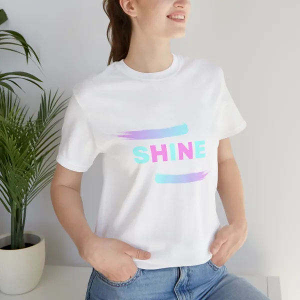 Unisex SHINE T-shirt - Image 6