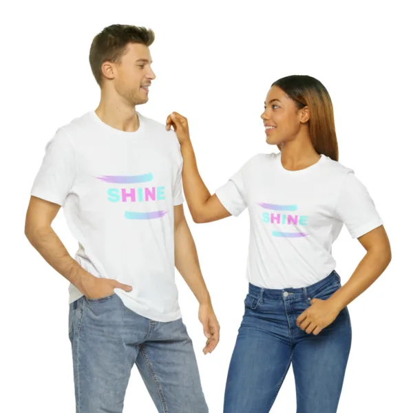 Unisex SHINE T-shirt - Image 7