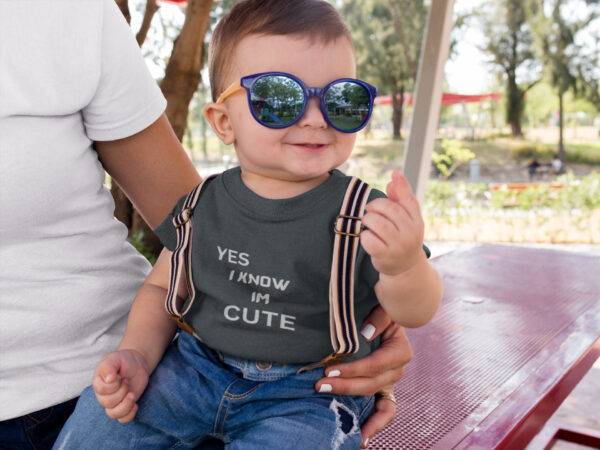 New Infant I'm Cute T-shirt - Image 7