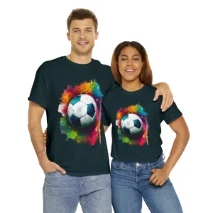 Colourful Football T-shirt