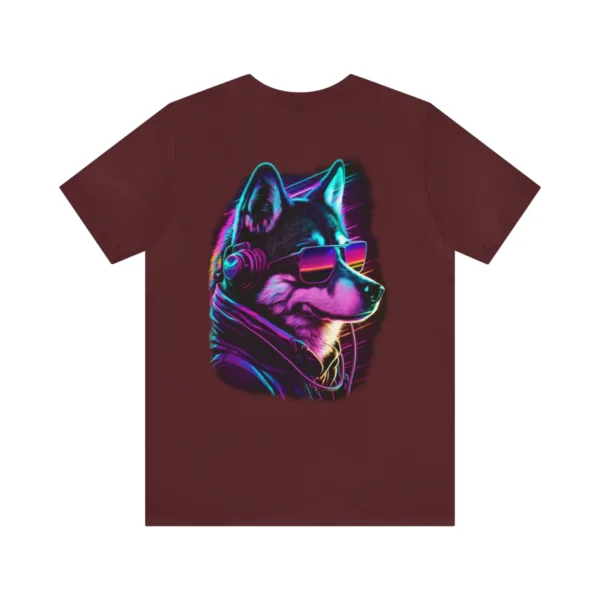 Synthwave Husky T-Shirt - Image 14