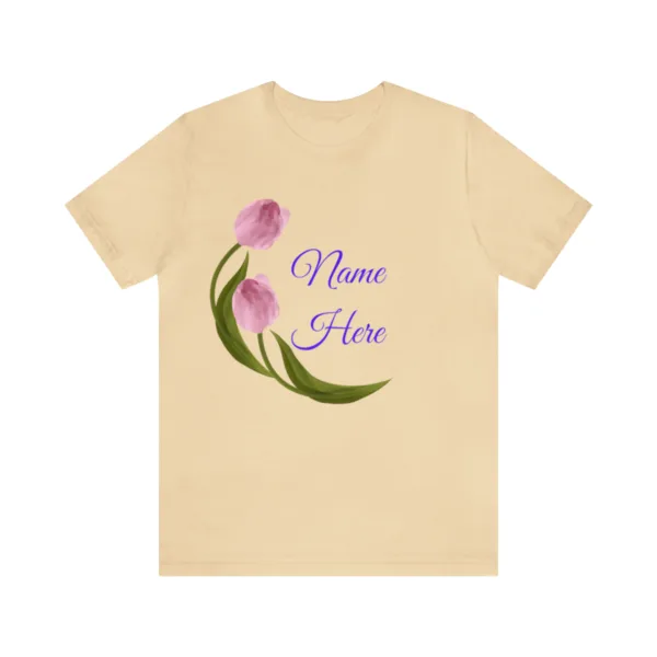 Tulips Personalized Tee - Image 2