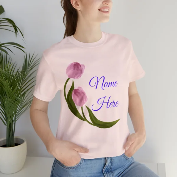 Tulips Personalized Tee - Image 5