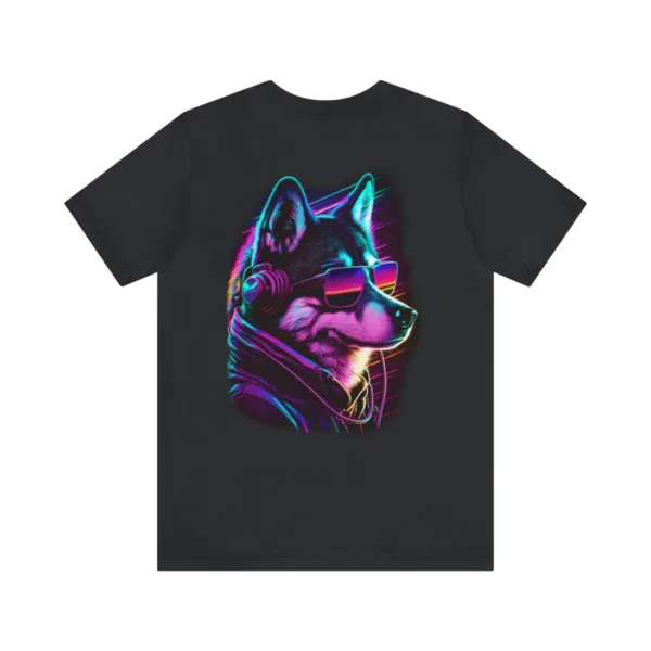 Synthwave Husky T-Shirt - Image 10