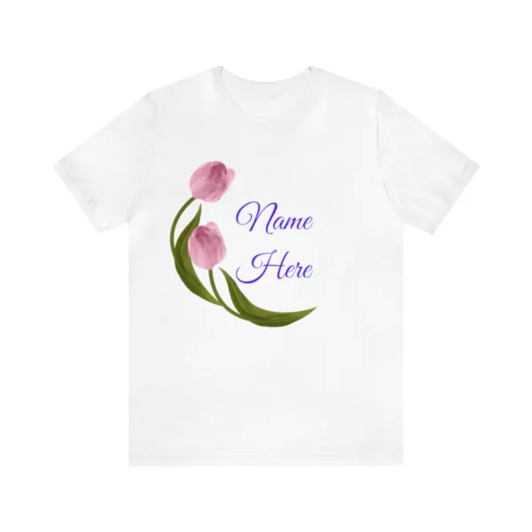 Tulips Personalized Tee - Image 4