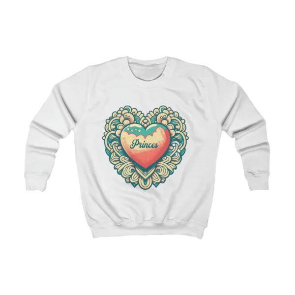 Cute Heart Kids Sweatshirt - Image 5