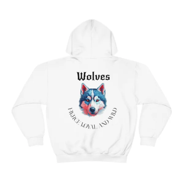 Unisex Wolves Hoodie - Image 6