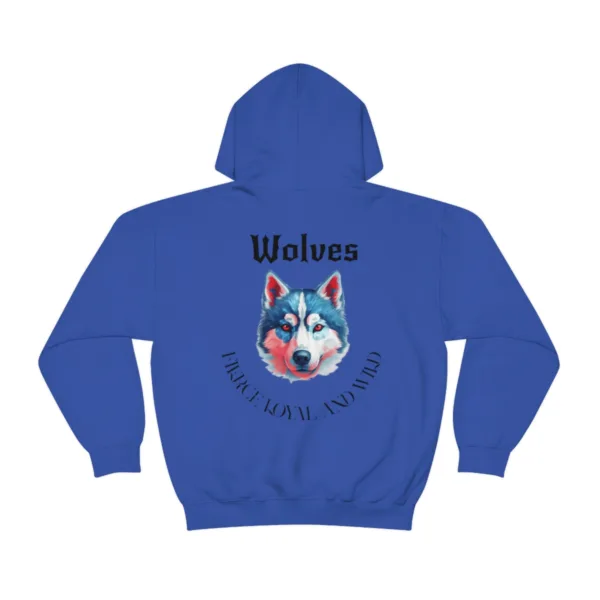 Unisex Wolves Hoodie - Image 3
