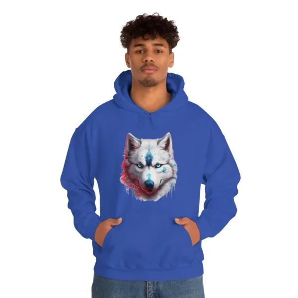 Unisex Wolves Hoodie - Image 4