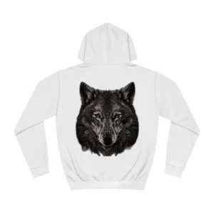 Unisex Wolves Printed Hoodie