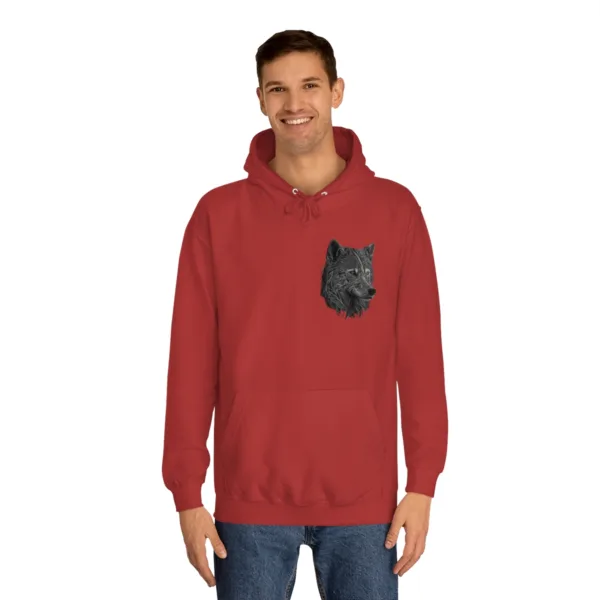 Unisex Wolves Printed Hoodie - Image 23