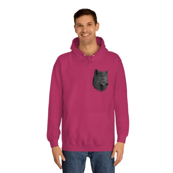 Unisex Wolves Printed Hoodie - Image 19