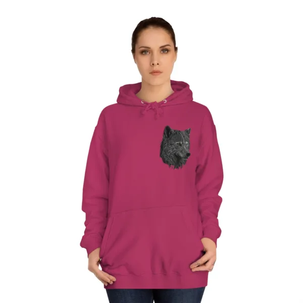Unisex Wolves Printed Hoodie - Image 20