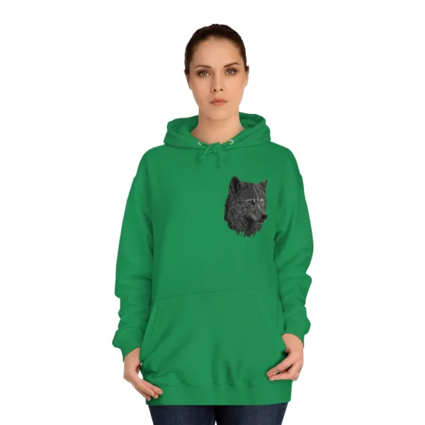 Unisex Wolves Printed Hoodie - Image 8