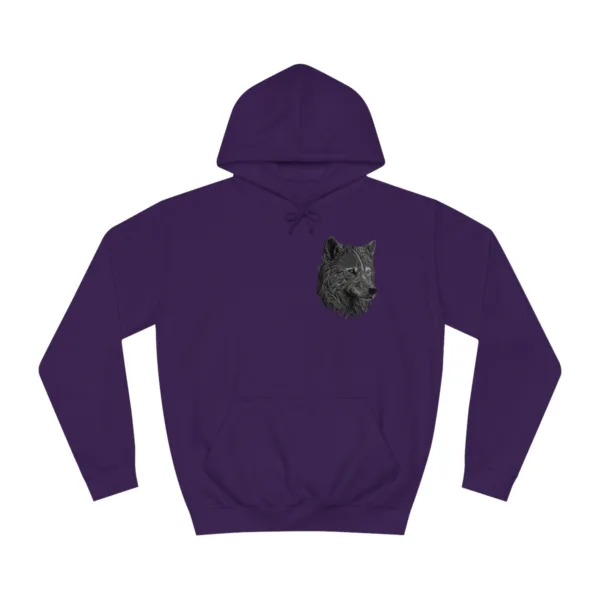 Unisex Wolves Printed Hoodie - Image 13