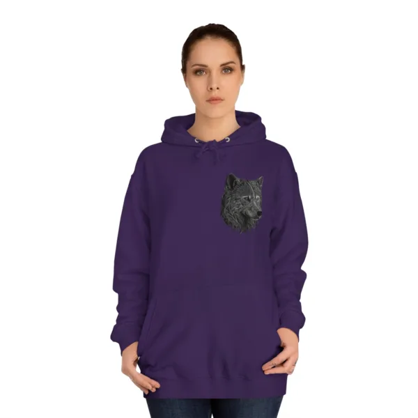 Unisex Wolves Printed Hoodie - Image 16