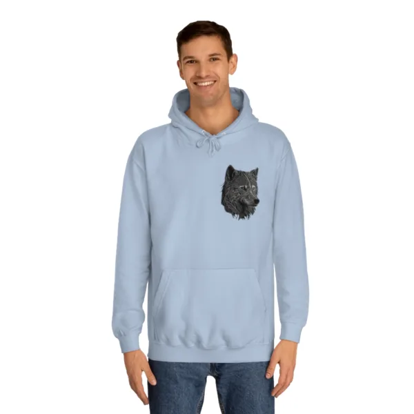 Unisex Wolves Printed Hoodie - Image 11