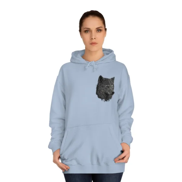 Unisex Wolves Printed Hoodie - Image 12