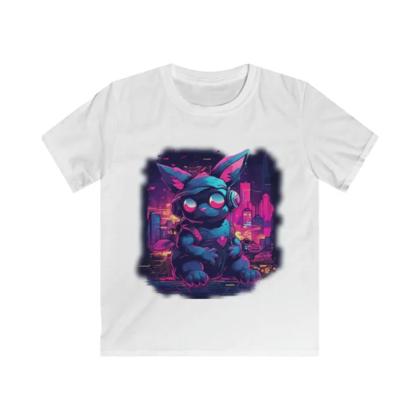 Kids Squirrel Drawing Tee - Image 2
