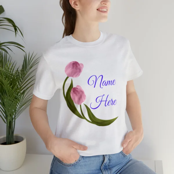 Tulips Personalized Tee - Image 7