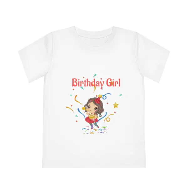 Personalized Birthday Girls T-Shirt - Image 2