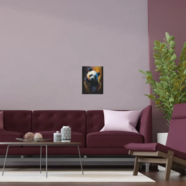 Watercolor Panda Poster - Image 3