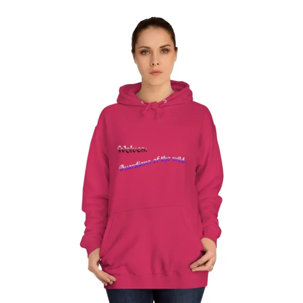 Unisex Wolf  Hoodie - Image 4