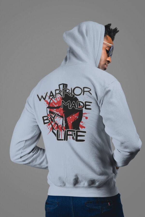 Warrior Made By Life Hoodie - Image 16