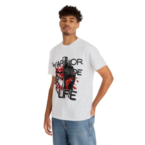Warrior Made By Life T-shirt - Image 10