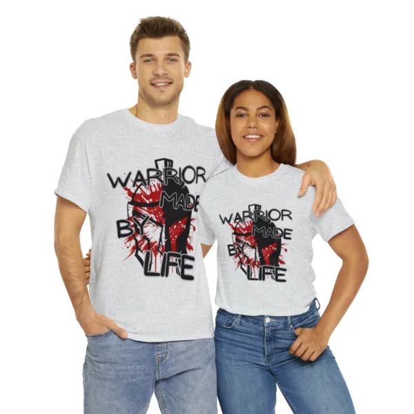 Warrior Made By Life T-shirt - Image 14